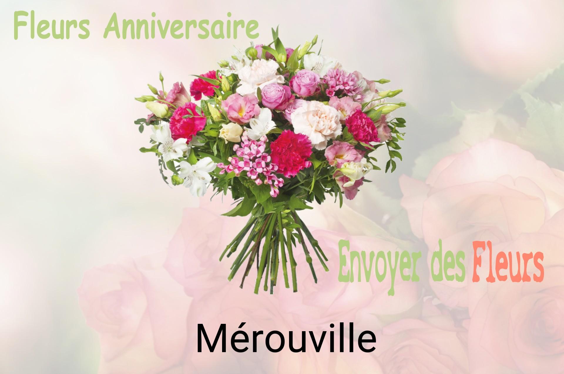 Bouquet de fleurs d’anniversaire livré à Mérouville